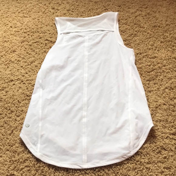 Lululemon white sculp tank - Picture 4 of 6